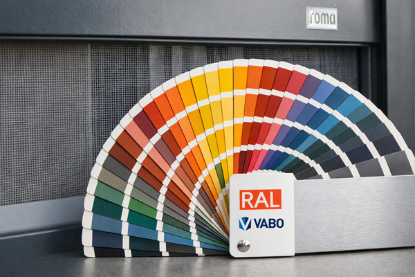 RAL-kleurenwaaier