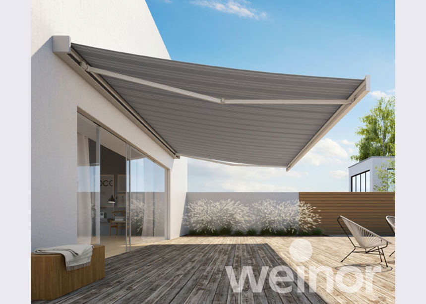 Weinor LongLife arm op zonnescherm